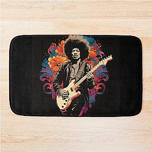 Jimmy Hendrix Vintage Bath Mat