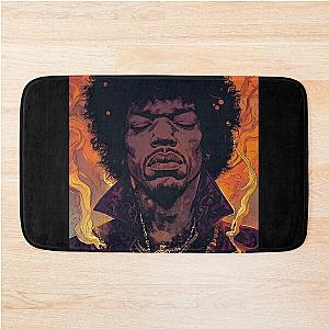 jimmi hendrix Bath Mat