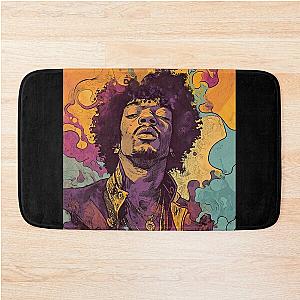 jimmi hendrix Bath Mat