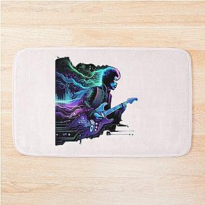 Cyber Strings - Hendrix in the Digital Age Bath Mat