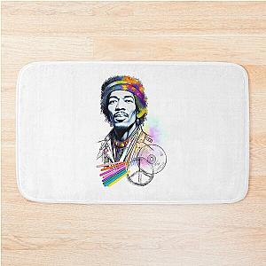 Hendrix in Sketch Bath Mat