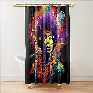 jimmy hendrix Shower Curtain