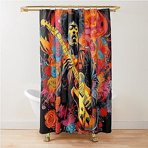 jimmy hendrix Shower Curtain