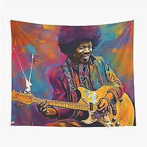 Jimi Hendrix - Reinventing The Guitar 1 Tapestry