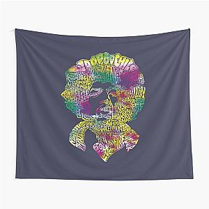 Jimmy Hendrix Legacy Typography Type B Tapestry