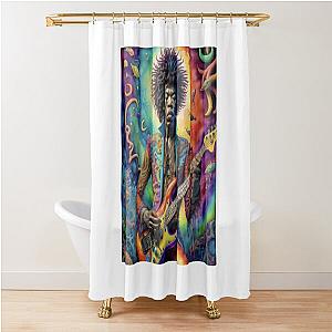 Jimi psycho Shower Curtain