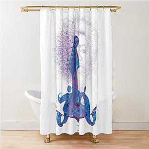 Purple Jimi Shower Curtain