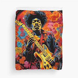 jimmy hendrix Duvet Cover