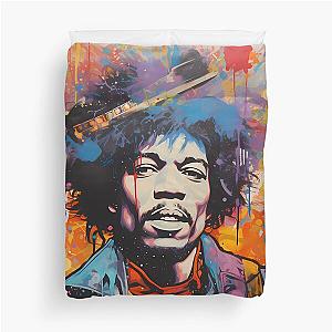 jimmy hendrix blotter Duvet Cover