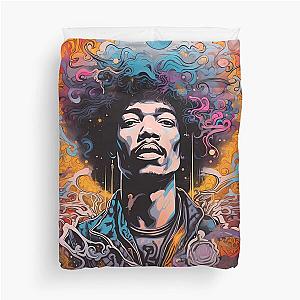 jimmy hendrix Duvet Cover