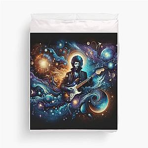 Celestial Melodies jimmy hendrix Duvet Cover