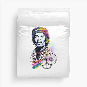 Hendrix in Sketch Duvet Cover