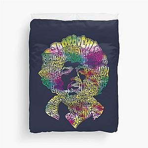 Jimmy Hendrix Legacy Typography Type B Duvet Cover