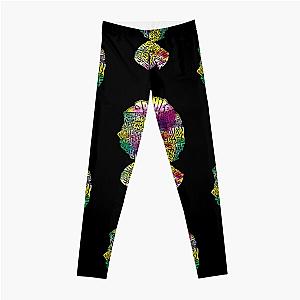 Jimmy Hendrix Legacy Typography Type B Leggings