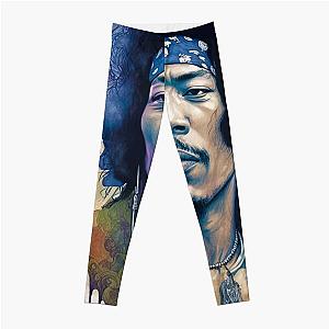 aquarellix jimi Leggings