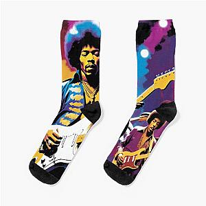 Funky Visions: Hendrix and the 60s Beat Socks