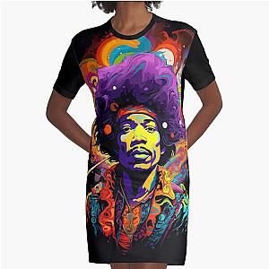 jimmy hendrix Graphic T-Shirt Dress