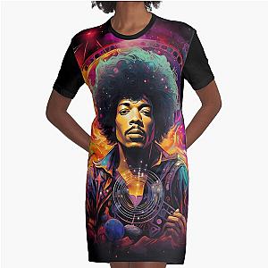 jimmy hendrix  Graphic T-Shirt Dress