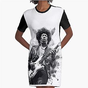 jimmy hendrix Graphic T-Shirt Dress