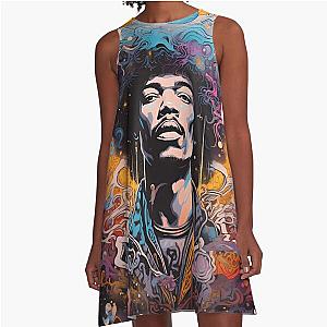 jimmy hendrix A-Line Dress