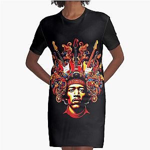 Hendrix Graphic T-Shirt Dress