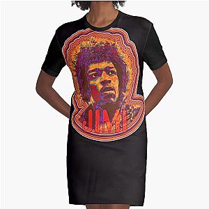 JIMI Graphic T-Shirt Dress