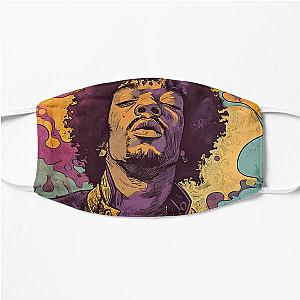 jimmi hendrix Flat Mask