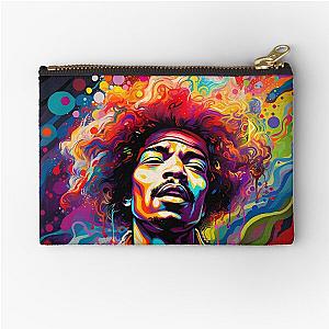 jimmy hendrix  Zipper Pouch