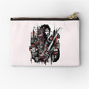 Hendrix Urban Legacy - Street Art Tribute Zipper Pouch