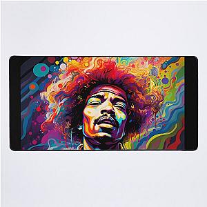 jimmy hendrix  Desk Mat