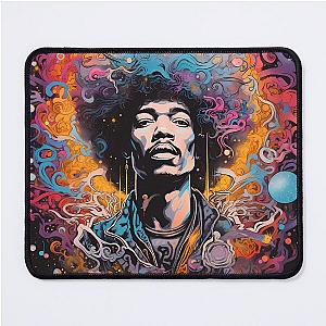 jimmy hendrix Mouse Pad