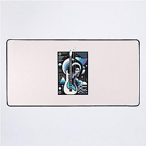 Modern Virtuoso - Abstract Hendrix Essence Desk Mat