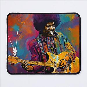 Jimi Hendrix - Reinventing The Guitar 1 Mouse Pad