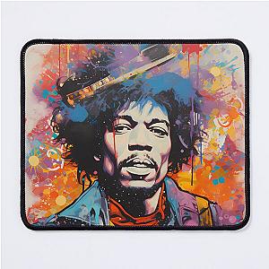 jimmy hendrix blotter Mouse Pad