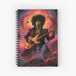 Jimmy Hendrix Spiral Notebook