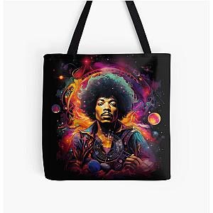 jimmy hendrix  All Over Print Tote Bag