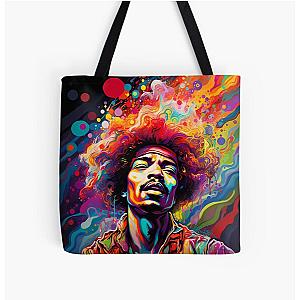 jimmy hendrix  All Over Print Tote Bag