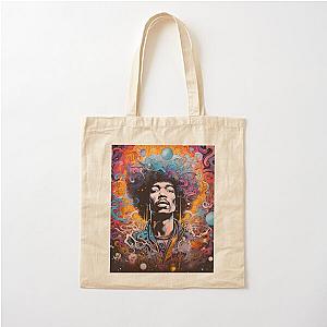 jimmy hendrix Cotton Tote Bag