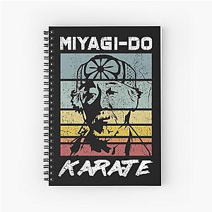 Vintage Miyagi-Do Karate Master Martial Arts T-Shirt Spiral Notebook