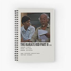 The Karate Kid Part II (1986) Spiral Notebook