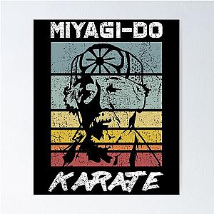 Vintage Miyagi-Do Karate Master Martial Arts T-Shirt Poster