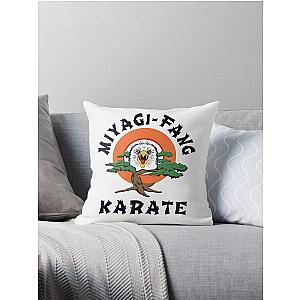 MIYAGI FANG KARATE Throw Pillow