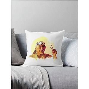 Mr. Miyagi Shirts Throw Pillow