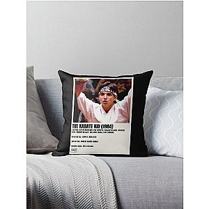 The Karate Kid Movie Throw Pillow