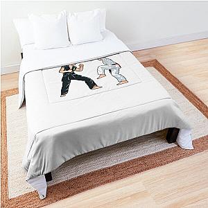 Johnny and Daniel - The Karate Kid  Comforter