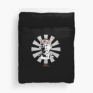 Mr Miyagi Retro Japanese Karate Kid  Duvet Cover