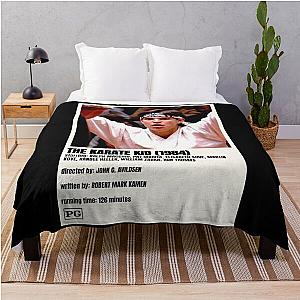 The Karate Kid Movie Throw Blanket