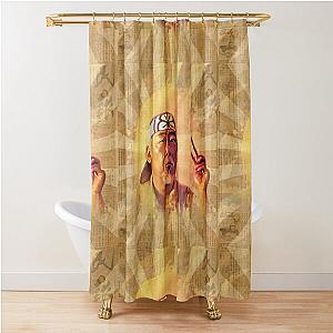 Mr. Miyagi Shower Curtain