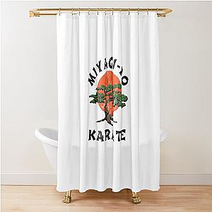 Miyagi Do Karate (distressed) Shower Curtain