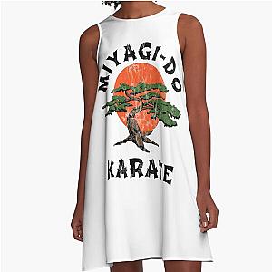 Miyagi Do Karate (distressed) A-Line Dress